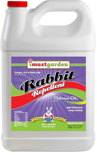 I Must Garden Rabbit Repellent: Mint Scent Rabbit Spray for