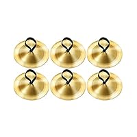 Faderr Fingerbecken, 6 Stück, Gold, Musikinstrument, Bauchtanz, Requisiten