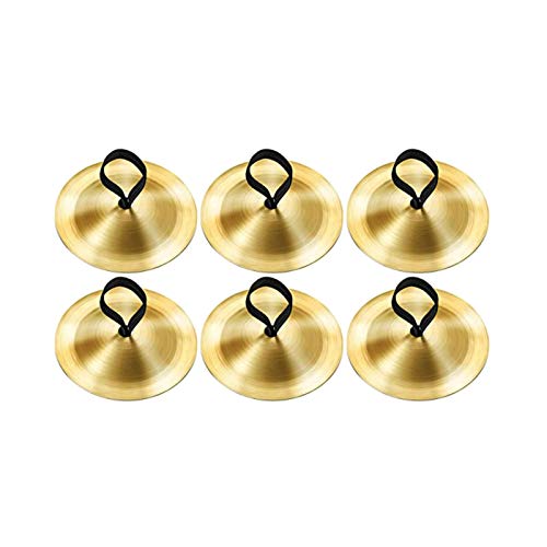 Faderr Fingerbecken, 6 Stück, Gold, Musikinstrument, Bauchtanz...