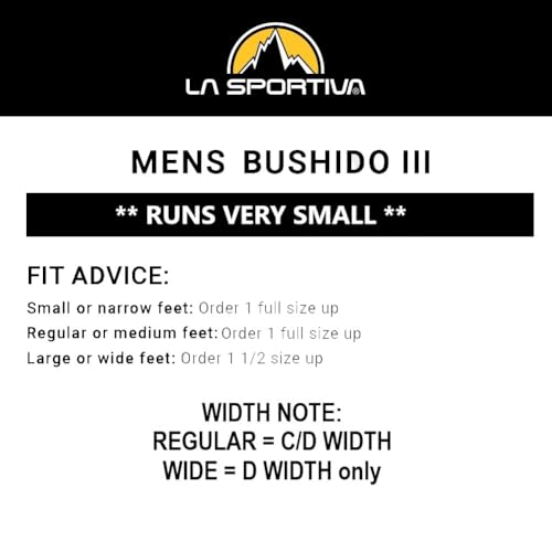 La Sportiva Mens Bushido III Performance Mountain/Trail Running Shoes2