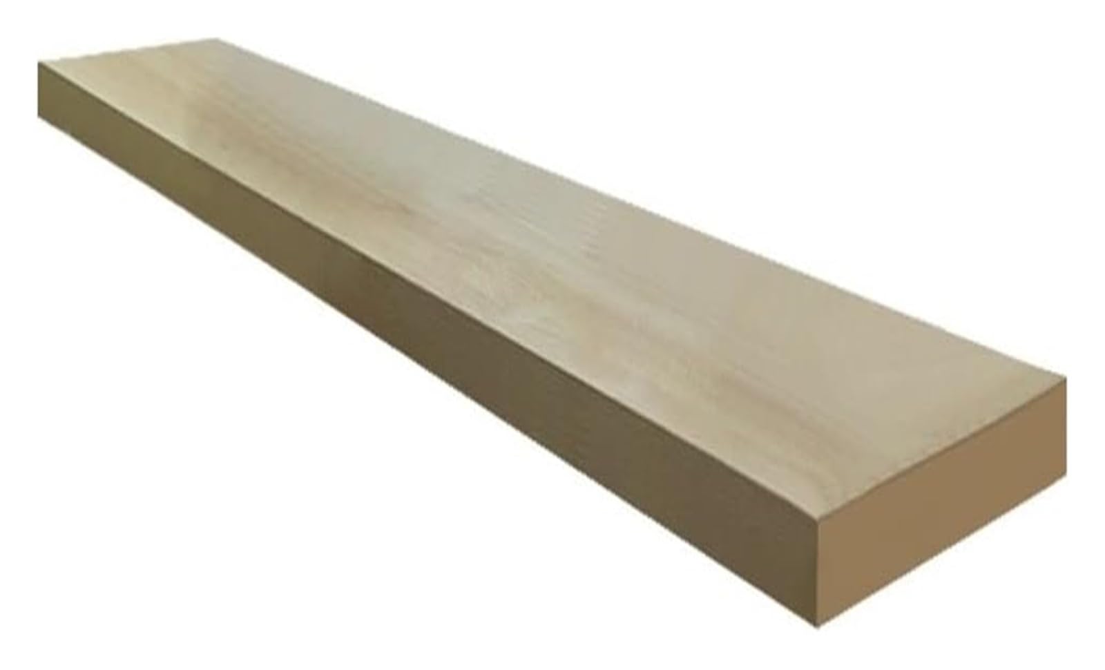 Estantes flotantes con Luces LED, Estante de exhibición de Pared de Madera con luz LED para Dormitorio, Cocina, Sala de Estar y Sala de Juegos. Una Sola Pieza (Blanco, 60 x 18 cm).