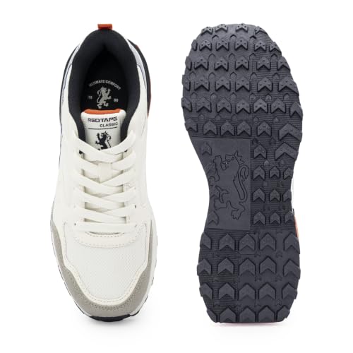 Image of Red Tape Lifestyle Sneakers for Women in Blue Orange | Sneakers