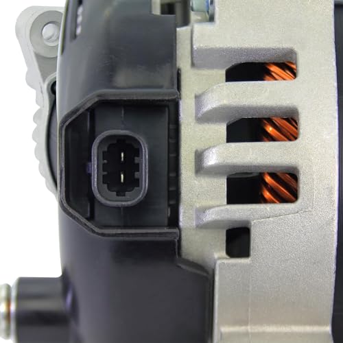 Image of Alternator Replacement New 3.6L 170 AMP for 2009-2017 Chevrolet Traverse, 2007-2016 GMC Acadia, 2007 2008 2009 2010 Saturn Outlook, 2008-2017 Buick Enclave, 23105717 25815839 AND0481 400-52153