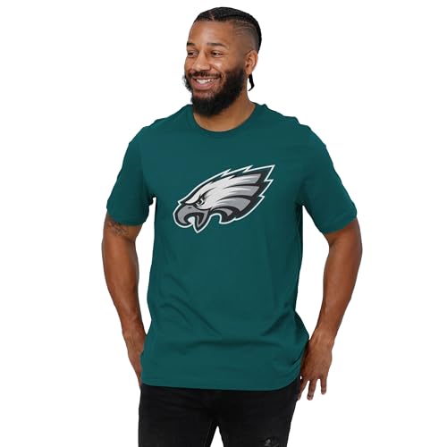 Image of FOCO Men's NFL Team Primary Logo Black Short Sleeve T-Shirt