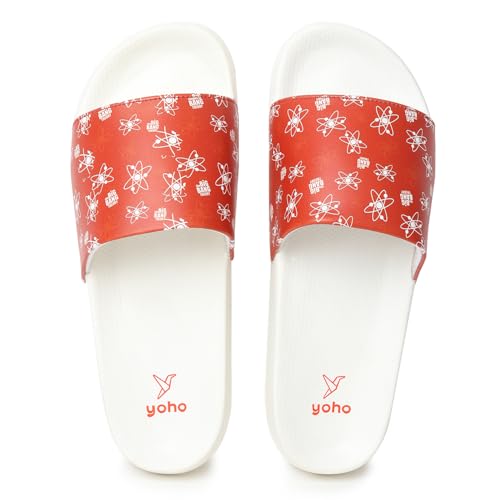 Image of YOHO Sliders for Women | Comfortable and Lightweight Slides | WB Cartoon & Comic Characters: Tom & Jerry, Big Bang Theory, Friends, Games of thrones and Wonder Woman Footwear for Girls