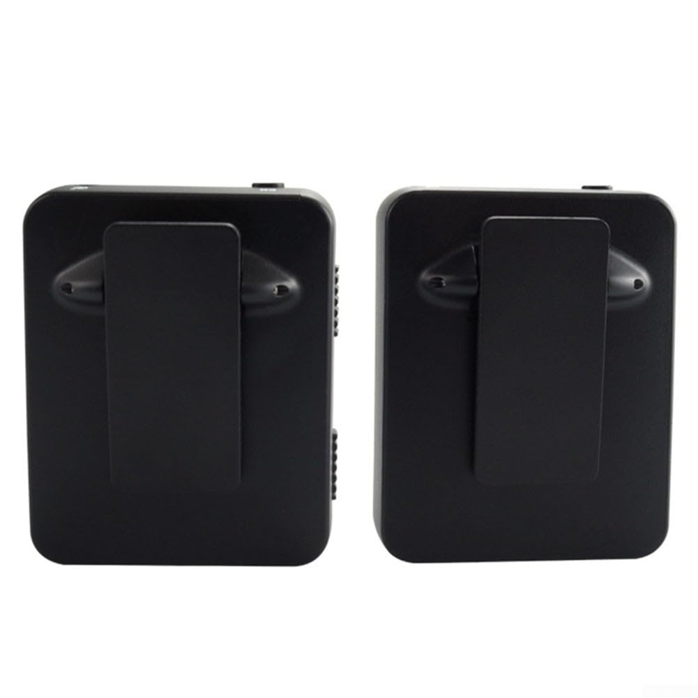 2.4G Wireless in-Ear Monitor Auricolare Ricevitore Trasmettitore Ricaricabile, per Studio Band Prova Live Performance Camera Record