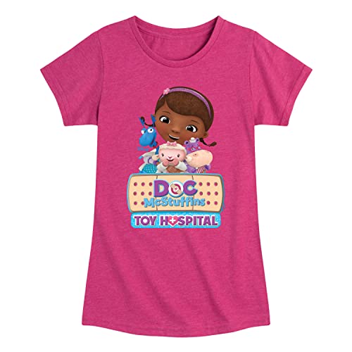 Disney - Doc McStuffins - Group Logo - Toddler and Youth Girls Short Sleeve Graphic T-Shirt
