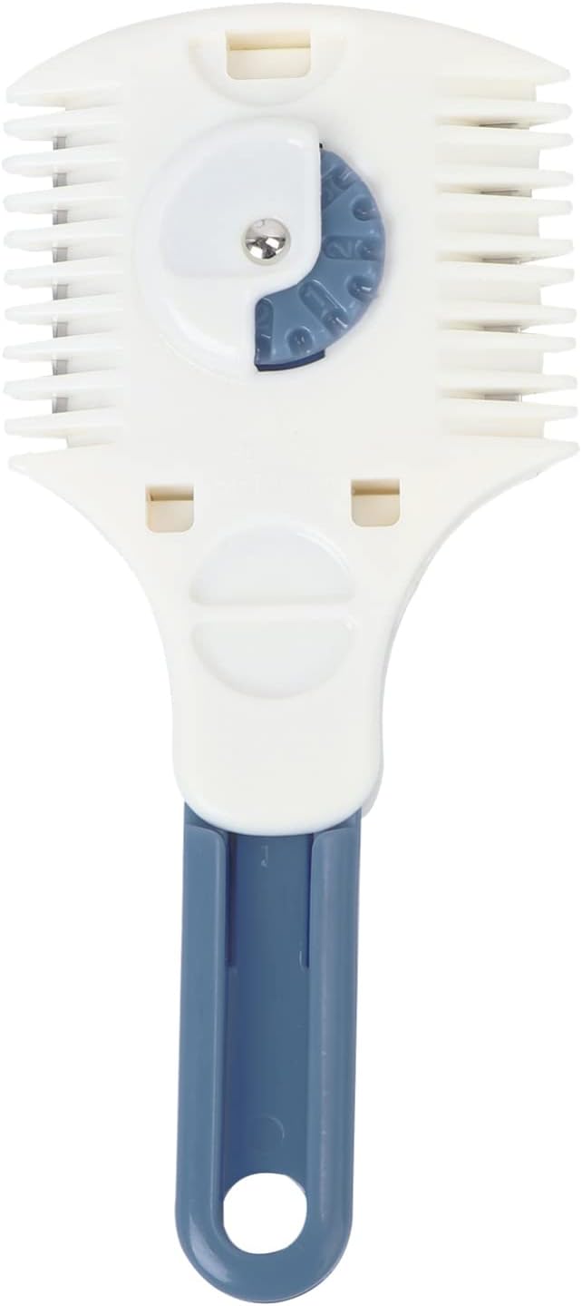 Mobestech Professional Hair Clippers with Razor Comb, Dual-Side Cutting Scissors, Hair Thinning Comb for Precise Trims and Slim Haircuts (15.1 * 6.8 * 1cm)