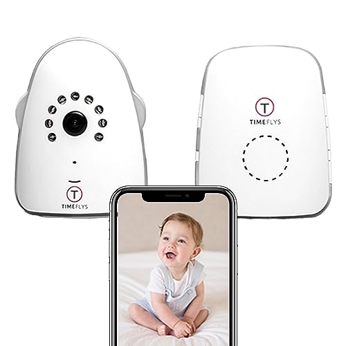Smart Baby Monitor with Audio and IP Cam, WiFi Pet Camera Video Indoor, IP Camera, Home Security Camera,Night Vision, Two-Way Audio,Up to 2000 Feets