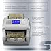 Silver by AccuBANKER USD EUR CAD GBP MXN Money Counter Machine, Quick Mixed Denomination Bill Counter, Counterfeit Detection UV/MG/IR/DD/MT/DBL/HLF/CHN, with Printer Included, S6500
