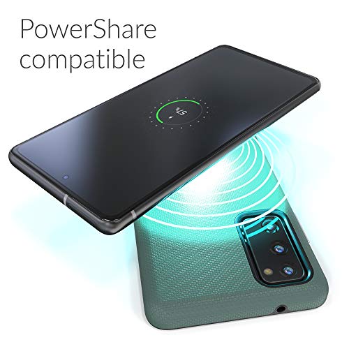 Crave Dual Guard For Galaxy S20 Fe: Forest Green Shockproof & Wireless Charging Compatible Case #TOP5