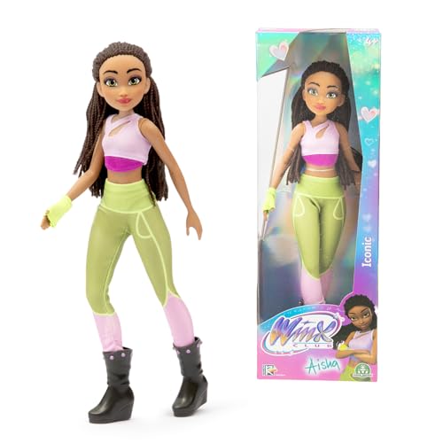 Winx, Poupée articulée, 26 cm, Série Iconic, Modèle Aisha, pour Les Enfants dès 3 Ans, WNX775,...