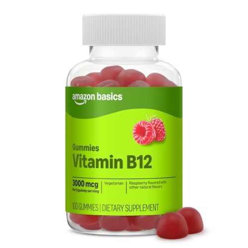 Amazon Basics B12 3000 mcg Gummies
