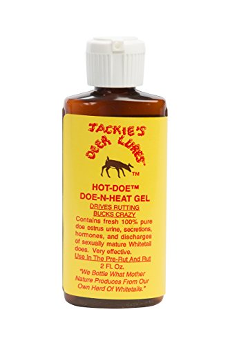 Jackies Deer Lures Hot Doe-N-Heat Gel, 2 oz