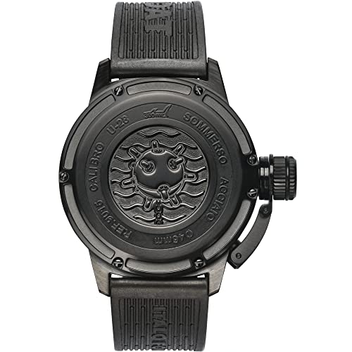 U-Boat Sommerso Mens Analog Automatic Watch With Leather Bracelet 9015 #TOP3