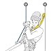 Petzl, Lanyard Asap'Sorber Axess, Energy Absorber for ASAP or ASAP Lock for a Maximum Load of 250 kg