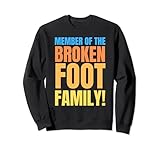 Funny Fractured Foot and Broken Feet Bones Apparel