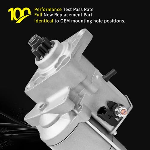 Oktiger Upgraded Starter for Land Rover Lr3 2005 2006 2007 2008 2009 4.4L, Range Rover (Sport) 2006-2009 4.2L 4.4L, 12V 1.8KW 9-Teeth Clockwise, OE# NAD500160 by oktiger - Used condition - Image 7