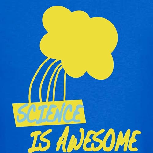 Cafepress 04100226560E2A4 Science Is Awesome 2 T Shirt Kids Dark Graphic Cotton T-Shirt Royal thumb #2