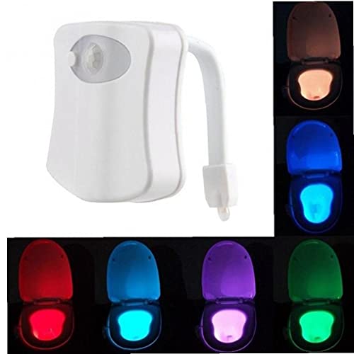 Ruluti 1pc Bagno Toilet Nightlight Light Light