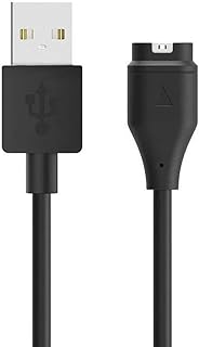 Charger for Garmin Forerunner 45 55 245 255 265 745 945 955 965, Approach S10 S12 S40 S42 S60 S70, Vivoactive 3 4 4S, Instinct, Venu 2 2S Plus, Fenix 7 7S 7X 6 5 Charging Cable [3.3ft/1m] (1)