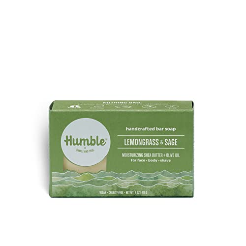 Humble Brands Moisturizing Lemongrass & Sage Bar Soap #TOP18