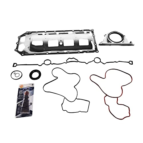 Image of Partsflow Engine Conversion Gasket Set For Chrysler Aspen For Dodge Challenger For Dodge Durango For Dodge Ram 1500 2500 3500 For Jeep Commander For Jeep Grand Cherokee 5.7L 345CID V8 OHV, VIN inchD,2,T inch