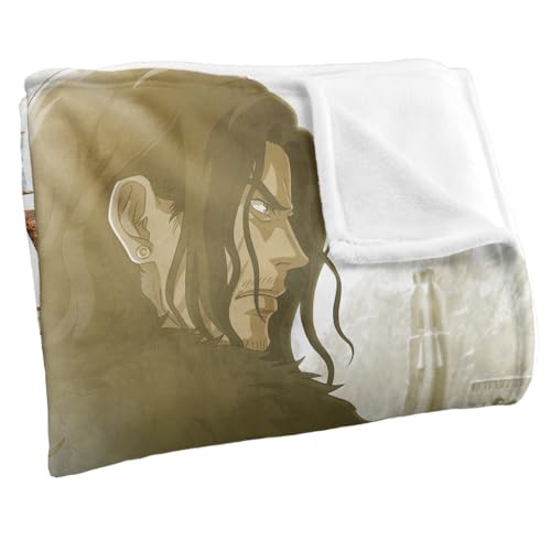 LORD OF THE RINGS Der Krieg der Rohirrim Seidige Kuscheldecke, superweich, 152 x 127 cm
