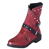 Runden Kopf Fischmund Show Schuhe Sandalen Herbst und Winter Womens Square Low Heel Reiten Ferse Kniehohe Stiefel Plattform Slip-On Schuhe Lässige Stiefeletten für den täglichen Gebrauch (Schwarz,Braun, 37-43) Stiefel Damen, Profilsohle Fashion British Wind Pointed Openwork Geschnitzte High Tube Motorradstiefel | Plateau Boots | Kurzschaft Schlupfstiefel Stiefelhalter für 6 Paar Stiefelschuhe schwarz Stiefelständer Gummistiefelständer Boot Rack