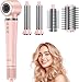 Bopcal 5 in 1 Airstyler, Multifunktionaler Hairstyler Set mit 160000 U/Min Ionen Föhn, Auto-Wrap Lockenstab,Volumenbürste,Gl... Zum Styling,Volumisieren,Trockn... und Glätten