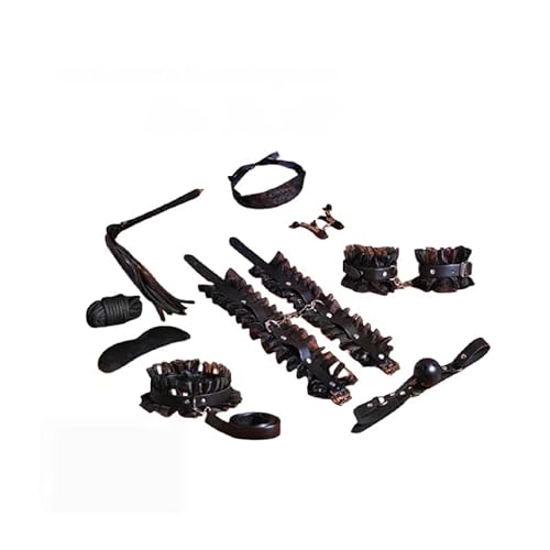 Tillbehör för rollspel Elegant och hållbar uppsättning för sexig kvinnlig pornografisk leksak Vuxet par (Black Lace)