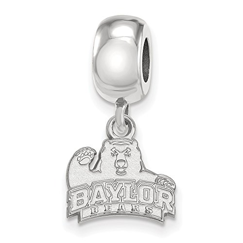 Baylor Bead Charm Extra Small (3/8 Inch) Dangle (Sterling Silver)