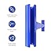 Hinge Bender Tool for Commercial Door Hinges - Dual Knuckle 0.134 & 0.180 Gauge - Blue Color