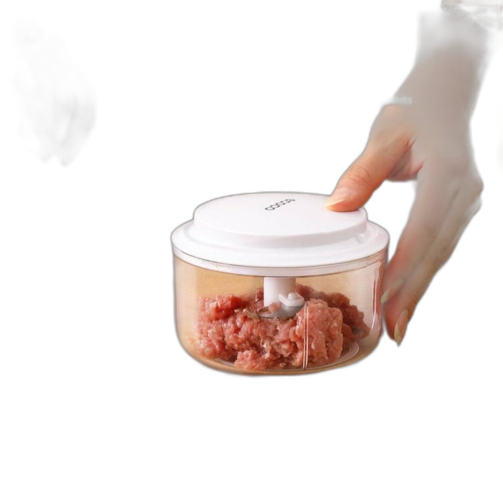 Mann Mart™ 1000ML Electric Food Chopper - Vegetable, Meat & Garlic Grinder Blender for Quick & Easy Prep-image-8