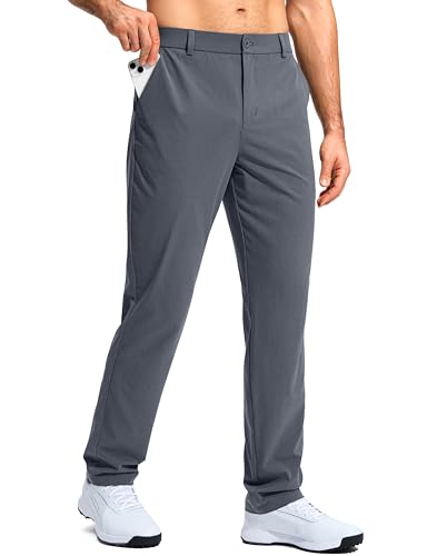 Image of G Gradual Mens Golf Pants Stretch Dress Casual Pants 30 inch /32 inch /34 inch Lightweight Work Travel Slacks for Men with 4 Pockets