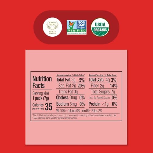 Image of Once Upon a Farm Organic Coconut Melts, Strawberry, 30 Ct, Dairy Free | Once Upon A Farm Organic Coconut Melts with Probiotics, Strawberry Banana, Dairy Free, Non GMO, .25 oz, 30ct