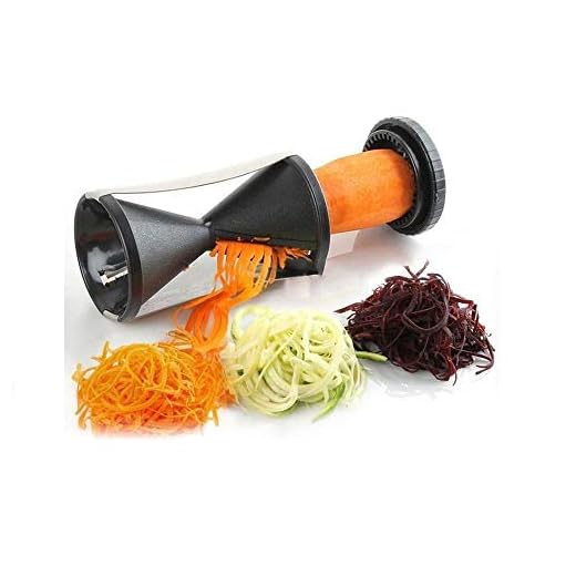 CORTADOR RALADOR ESPIRAL FATIADOR ESPIRILIZADOR MOEDOR PARA FRUTAS VERDURAS E VEGETAIS