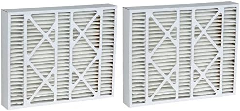 20x25x5 (19.88x24.88x4.38) MERV 11 Aftermarket Lennox Replacement Filter (2 Pack)