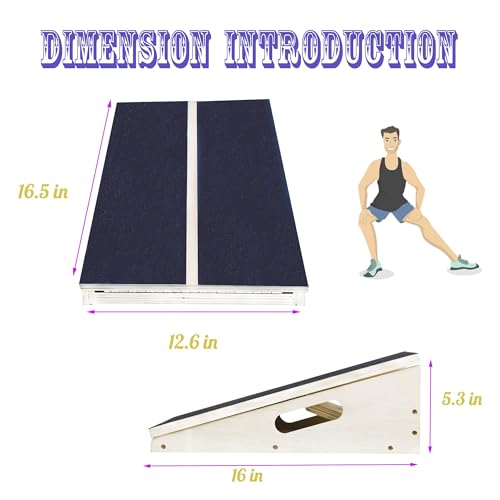 Image of Professional Slant Board,Calf Stretcher,Slant Board for Calf Stretching,Slant Boards for Calf Ankle and Foot Stretching