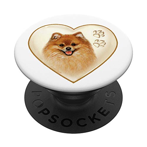 Dogs, Puppy, Pomeranian, Pom, Pet, Popsocket PopSockets PopGrip: Swappable Grip for Phones & Tablets