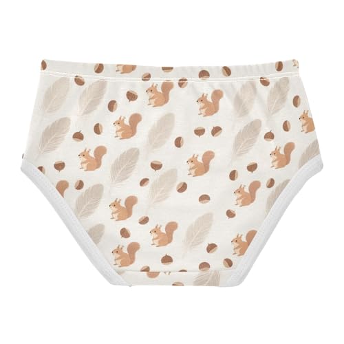 Squirrel Chestnut Feather Toddler Girls's Underwear 2T 23006582