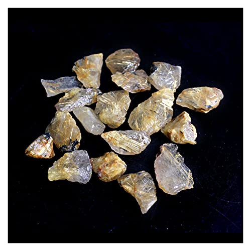 Cristal de quartz rutilé brut de 20g, une idée de cadeau minéral unique - 4