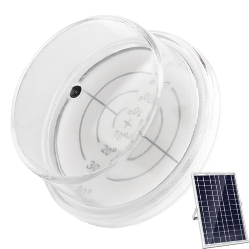 Solar Tracker für Solarpanels – Solar Angle Guide, Manual Waterproof Sun Angle Finder Guide | Solar Tracker Tool, Solar Panel Alignment Tool, Solar Angle Adjust Meter For Improve Solar Energy
