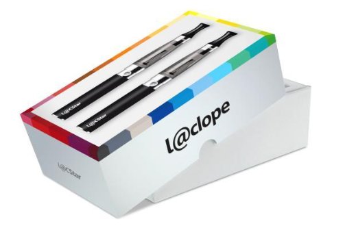 L@Clope Lot de 2 Cigarettes lectroniques L@Cstar Noir Sans Nicotine :  Amazon.fr: High-Tech