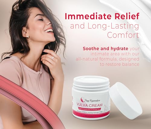 Image of Vagy Rejuvenation Vulva Cream - Hydrating Vulva Moisture Cream for Women - Soothes Vaginal Itch, Alleviates Vaginal Dryness - Natural Vagina Moisturizer with Sea Buckthorn & Hyaluronic Acid