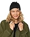 Produktbild DANISH ENDURANCE Leichte Merino Mütze, Technisch, Weich, Atmungsaktiv, Beanie für Herren & Damen Schwarz One Size
