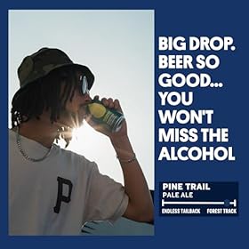 Big Drop Pine Trail Pale Ale - Naturally Brewed Alcohol Free Pale Ale with a Citrusy Bite - Vegetarian & Gluten Free (12 x 330ml Cans) – Big Drop