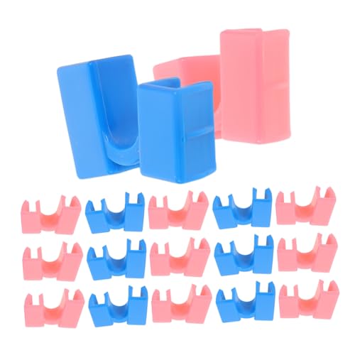 VILLFUL 20個 箸 ヒンジ 練習 ツール 初心者 箸 ヘルパー 初心者 ヘルパー プラスチック トレーニング 中国語 ツール トレ
