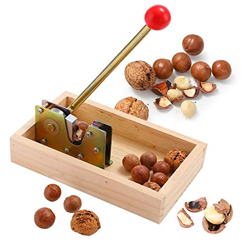 Manual Nut Crackers Opener Tool With Nutcrackers Chestnut Opener Heavy Duty Adjustable Nutcracker Tongs Walnut Cracker Plier Opener For Macadamia Walnuts Chestnuts Pecans Hazelnuts Almonds #TOP4