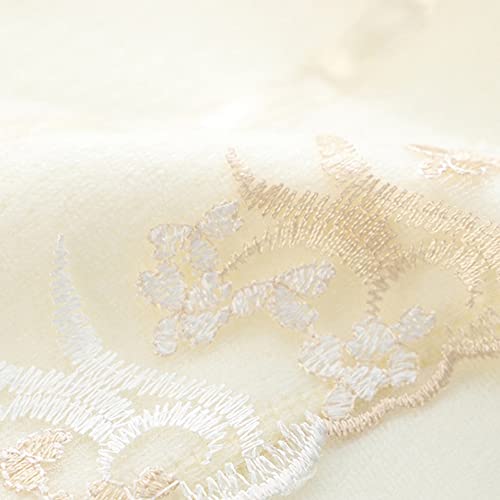Serviette de visage et de bain en microfibre absorbante avec broderie dentelle - 8